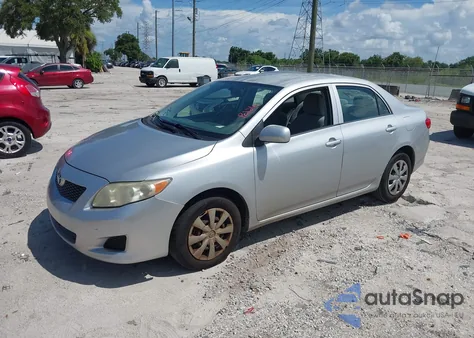 2009 Toyota Corolla Le z USA, uszkodzony, nr VIN JTDBL40EX99029176